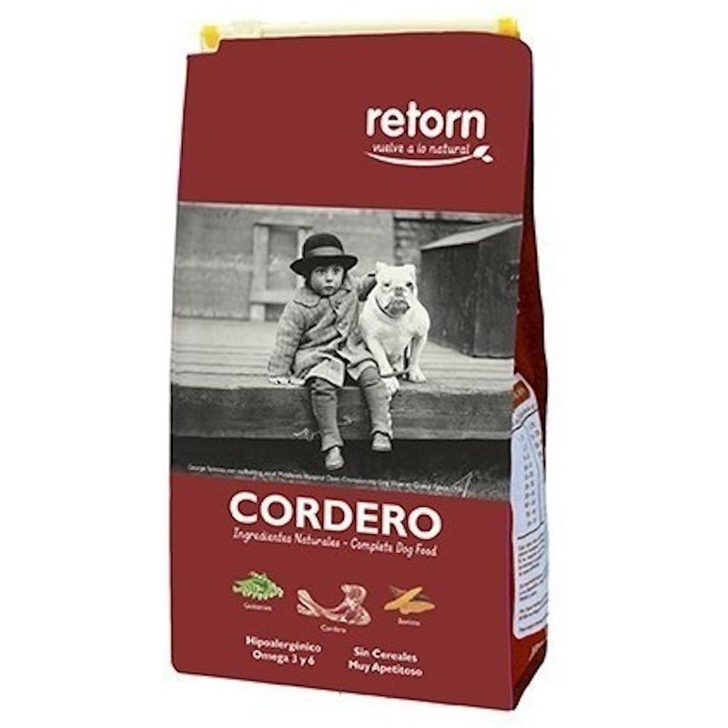 Pienso Retorn Cordero para Perros Adultos