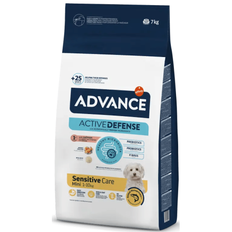 Pienso Advance Mini Sensitive Salmón y Arroz