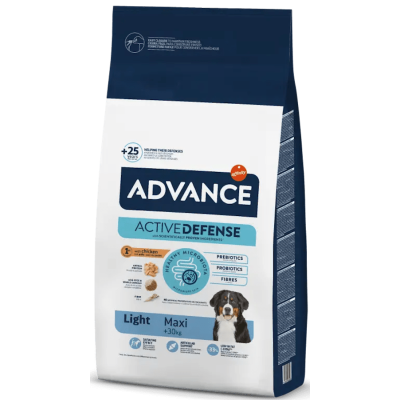 Pienso Advance Maxi Light Pollo y Arroz