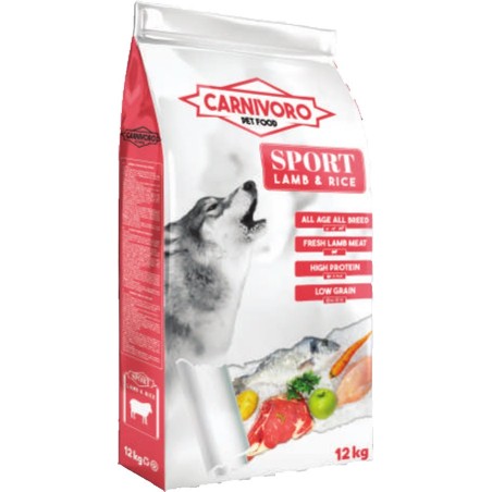 Pienso Carnivoro Sport Cordero y Arroz