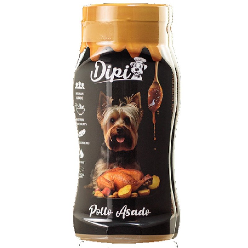 Dipi Salsa para Perros Pollo Asado