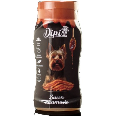 Dipi Salsa para Perros Bacon Ahumado