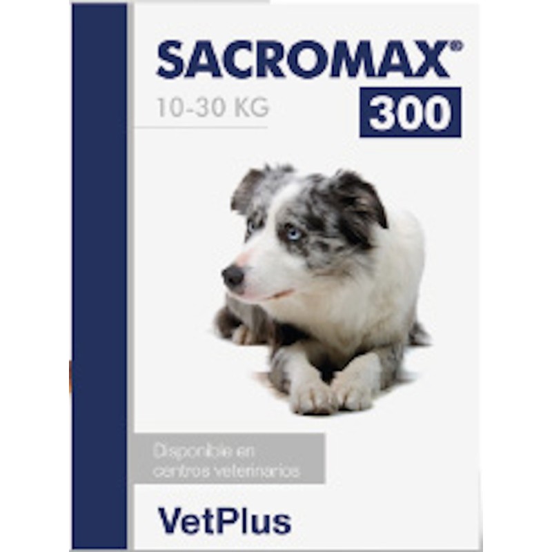 Sacromax 300 Problemas Hepaticos Perro 10-30kg Vetplus