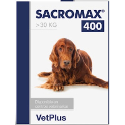 Sacromax 400 Problemas Hígado Perro +40kg Vetplus