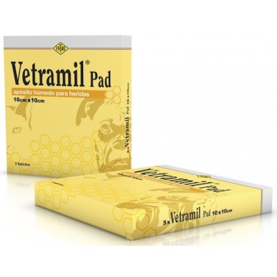 Vetramil Pad Apósito Húmedo para Heridas en Perros y Gatos Fatro