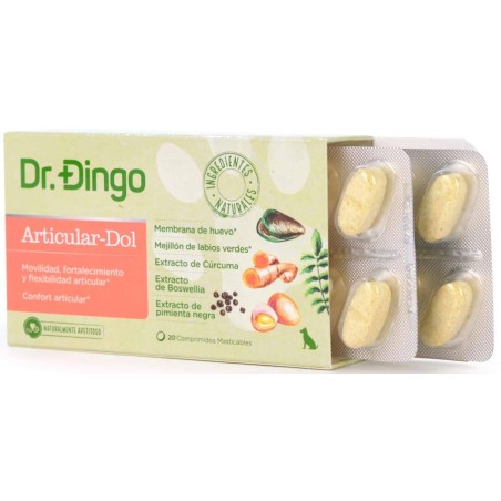 Dr. Dingo Articular Dol Suplemento Natural Perros