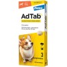 Adtab 225mg 3 comprimidos masticables Perros 5,5-11kg - MundoHuella