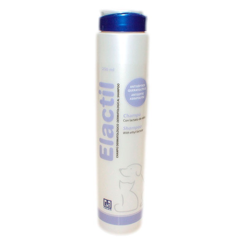 Elactil Champú Antiséptico Perros y Gatos