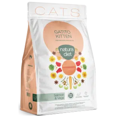 Natura Diet Cat Kitten Salmon