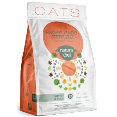 Natura Diet Cat Sterilized Salmon
