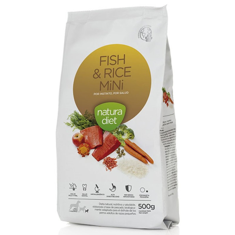 Natura Diet Dog Fish & Rice Mini