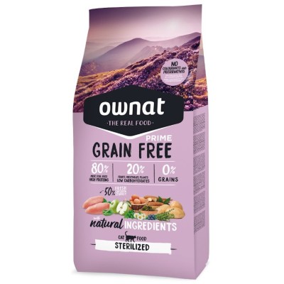 Ownat Prime Grain Free Gato Sterilized