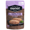 Ownat Wetline Comida Humeda Gato Sterilized Chicken & Salmon