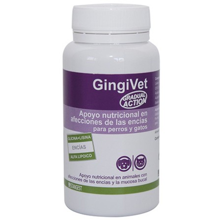 Gingivet perros y gatos con afecciones en las encías