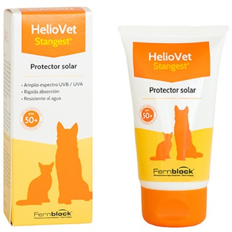 Heliovet Crema solar Perros y Gatos SPF50