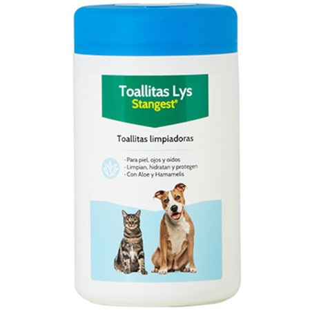 Toallitas Higiene Lys Ojos y Oídos Perro y Gato Stangest