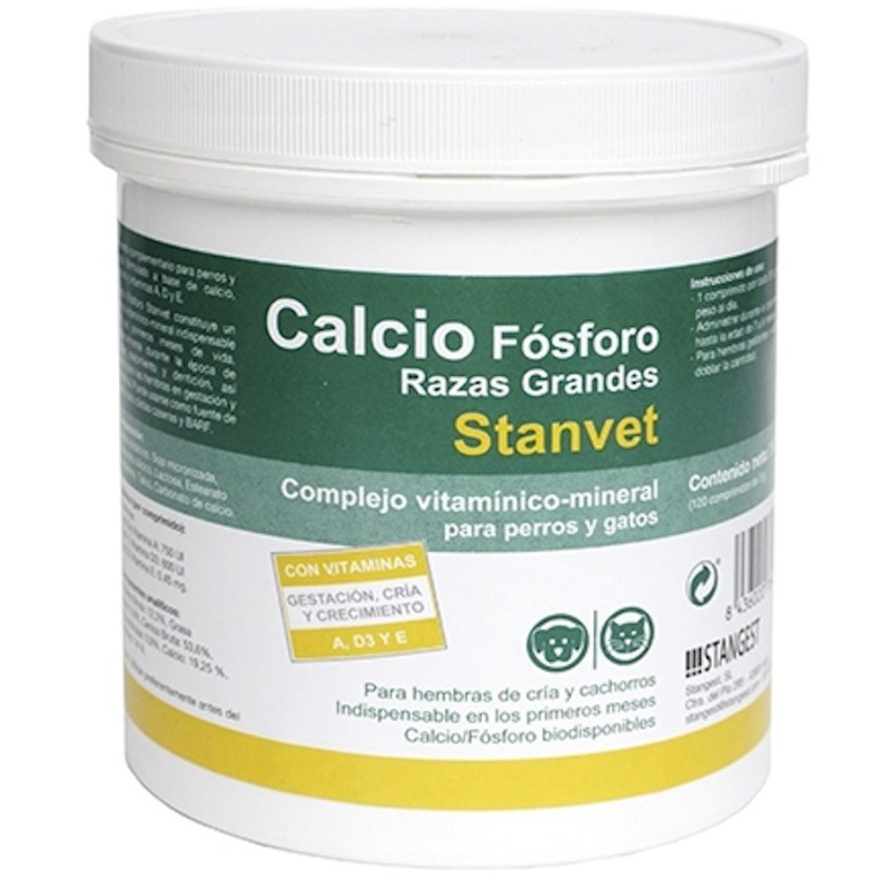 Calcio Fósforo Razas Grandes Stanvet