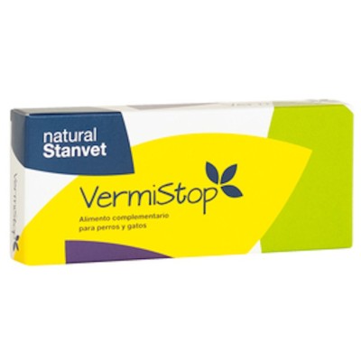 Vermistop Ayuda Digestiva para Perros y Gatos Stanvet