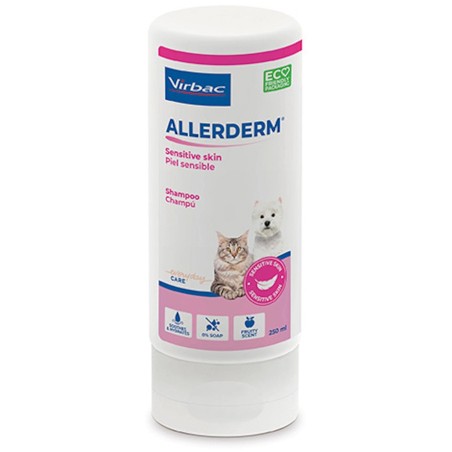 Allerderm Champú Piel Sensible Perro y Gato Virbac