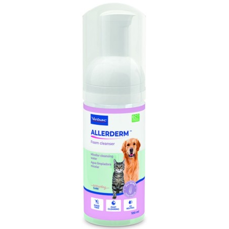 Allerderm Espuma Limpiadora Perro y Gato Virbac