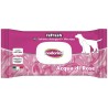 Toallitas Agua de Rosas Inodorina para Perros y Gatos