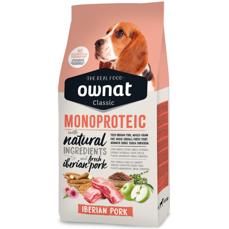 Ownat Classic Perros Monoproteic Iberian Pork