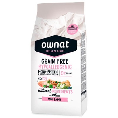 Ownat Grain Free Hypoallergenic Mini Lamb