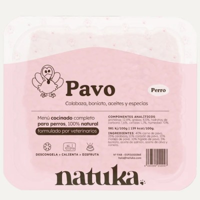 Natuka Menú COCINADO Pavo - 2