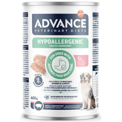 Lata Advance Veterinary Dog Hypoallergenic Pork