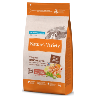 Nature´s Variety Puppy Mini No Grain Salmon