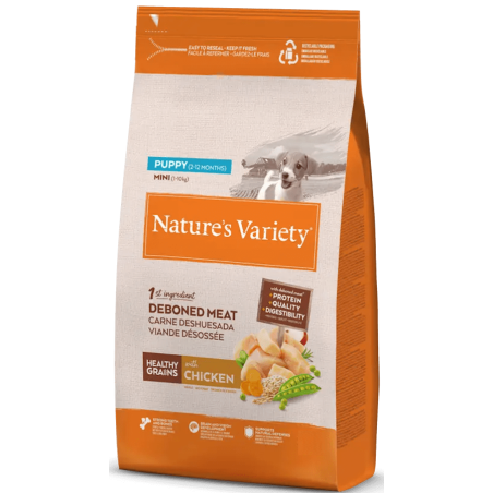 Nature´s Variety Puppy Mini Healthy Grain Pollo Campero