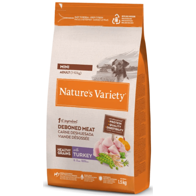 Nature´s Variety Healthy Grain Adult Mini Pavo