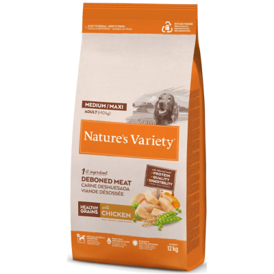 Nature´s Variety Healthy Grains Medium Maxi Pollo