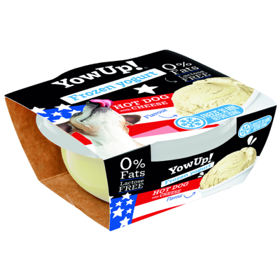 Yow Up Helado Yogurt Hot Dog