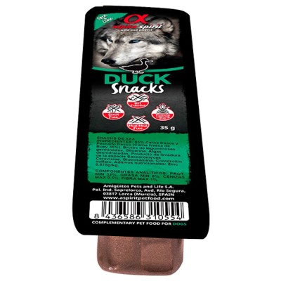 Snack Alpha Spirit Perros Tacos Pato