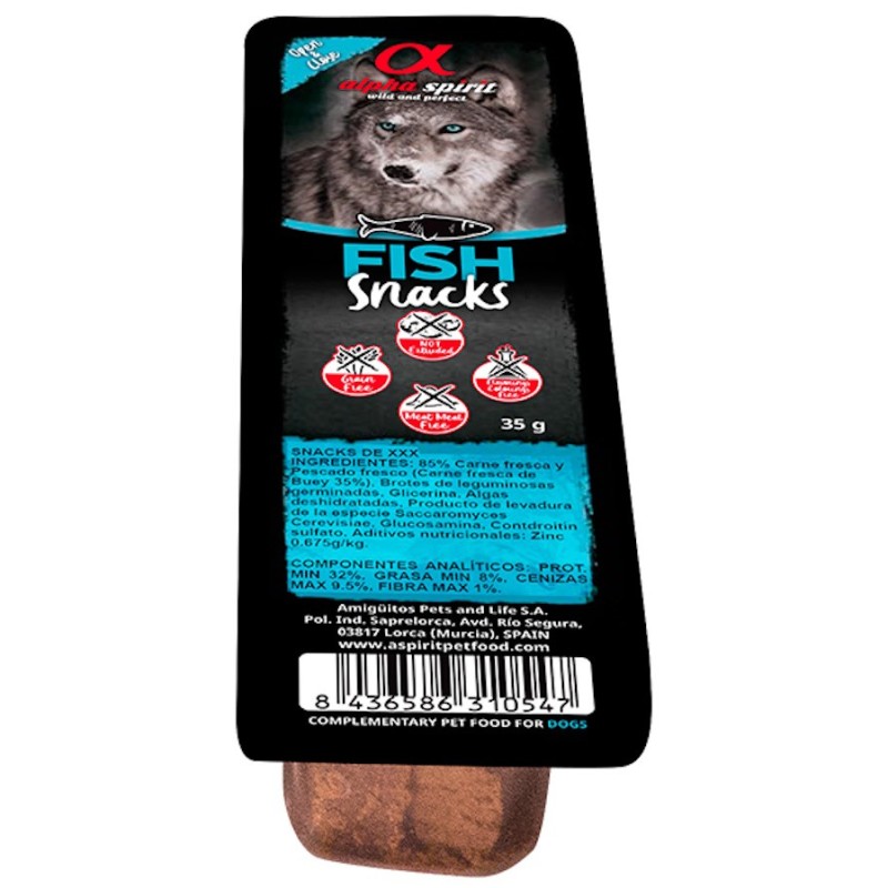 Snack Alpha Spirit Perros Tacos Pescado