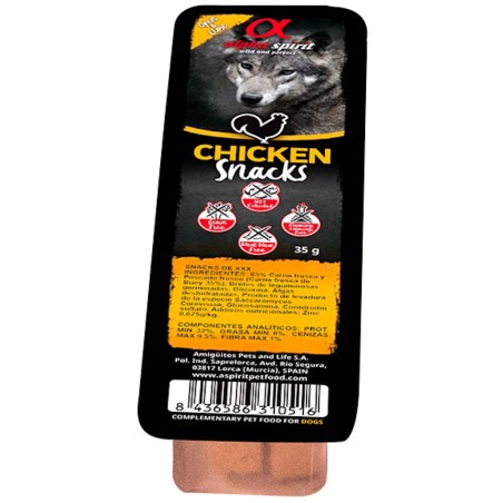 Snack Alpha Spirit Perros Tacos Pollo