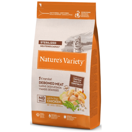 Nature's Variety Gato No Grain Sterilized Pollo