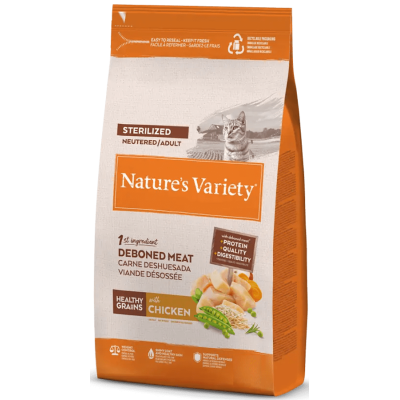 Nature's Variety Gato Sterilized Healthy Grains Pollo