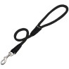Correa Perros Nylon Redondo Gloria Negro