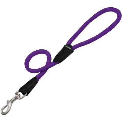 Correa Perros Nylon Redondo Gloria Purpura