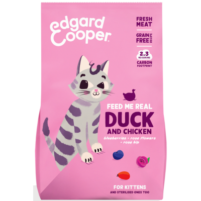 Edgard & Cooper Feline Kitten Pato y Pollo