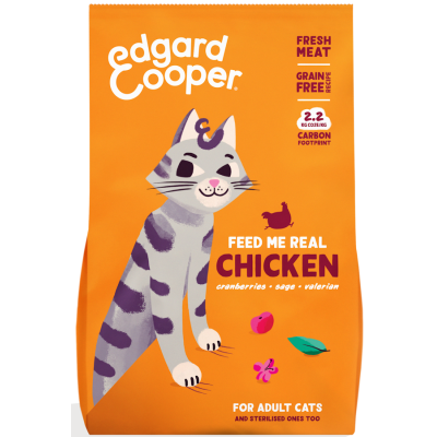 Edgard & Cooper Feline Adulto Pollo Corral