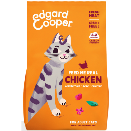 Edgard & Cooper Feline Adulto Pollo Corral