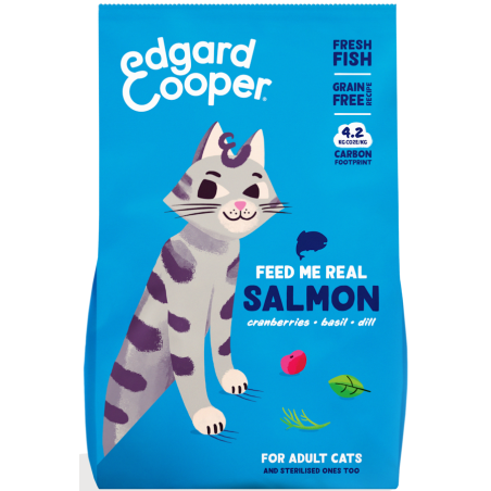 Edgard & Cooper Feline Adulto Salmón Atlántico