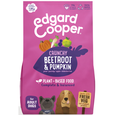 Edgard & Cooper Perro Adulto Remolacha y Calabaza