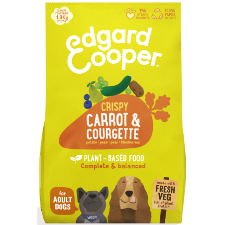 Edgard & Cooper Perro Adulto Zanahoria y Calabacín