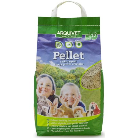 Lecho vegetal pellet Arquivet