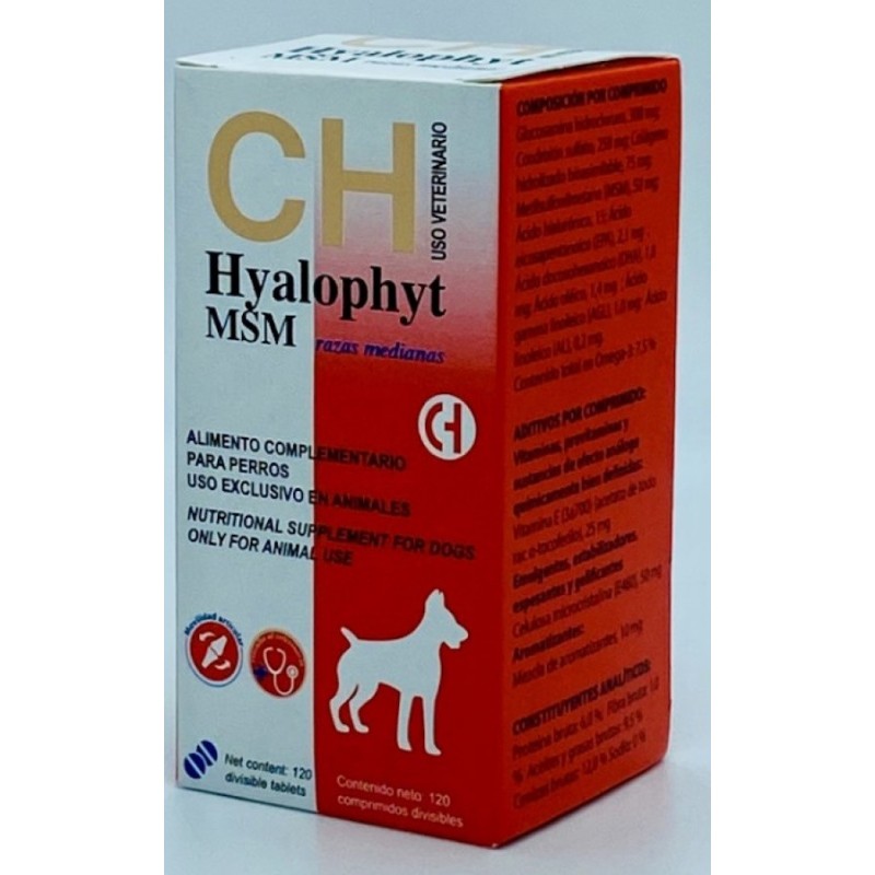 Hyalophyt MSM Razas Medianas Chemical Ibérica
