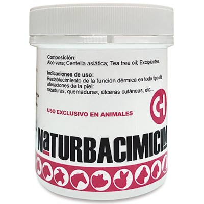 Naturbacimicin Pomada Regeneradora para la Piel Animal
